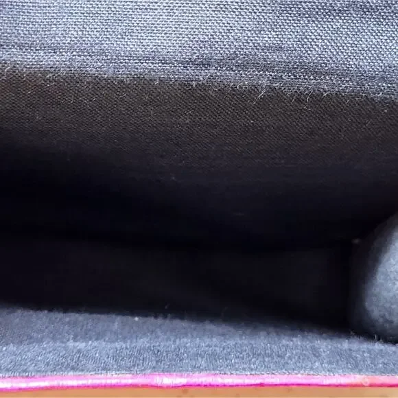 Vintage Multi Royal Colored Leather Mini Crossbody Bag Made in Tokyo - Picture 8 of 13